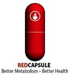 REDCAPSULE BETTER METABOLISM BETTER HEALTH