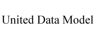 UNITED DATA MODEL