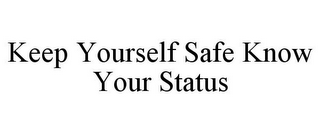 KEEP YOURSELF SAFE KNOW YOUR STATUS