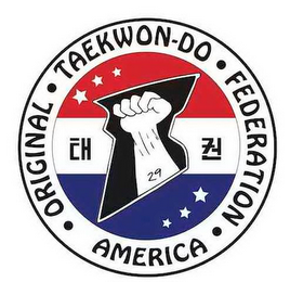 · ORIGINAL · TAEKWON-DO · FEDERATION · AMERICA 29