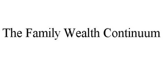 THE FAMILY WEALTH CONTINUUM