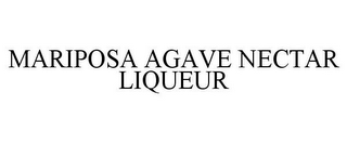 MARIPOSA AGAVE NECTAR LIQUEUR