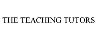 THE TEACHING TUTORS