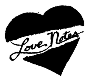 LOVE NOTES