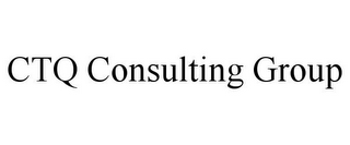 CTQ CONSULTING GROUP