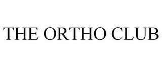 THE ORTHO CLUB