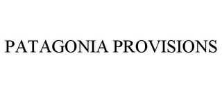 PATAGONIA PROVISIONS