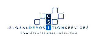 CSI GLOBAL DEPOSITION SERVICES WWW.COURTROOMSCIENCES.COM