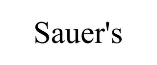 SAUER'S
