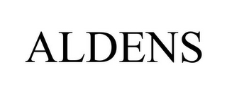 ALDENS