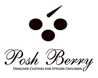 POSH BERRY, DESIGNER CLOTHES FOR STYLISH CHILDREN