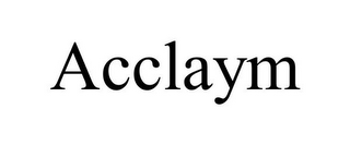 ACCLAYM