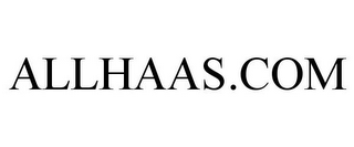 ALLHAAS.COM