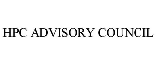 HPC ADVISORY COUNCIL