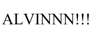ALVINNN!!!