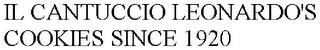 IL CANTUCCIO LEONARDO'S COOKIES SINCE 1920