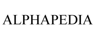 ALPHAPEDIA