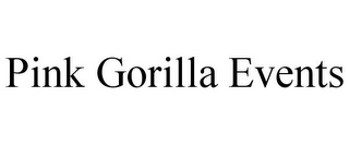 PINK GORILLA EVENTS