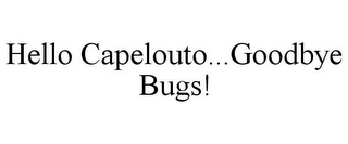 HELLO CAPELOUTO...GOODBYE BUGS!