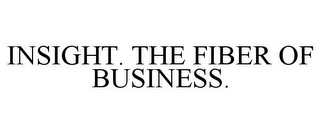 INSIGHT. THE FIBER OF BUSINESS.