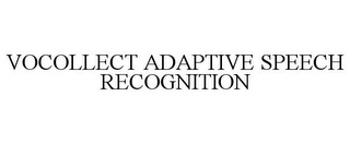 VOCOLLECT ADAPTIVE SPEECH RECOGNITION