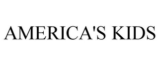 AMERICA'S KIDS