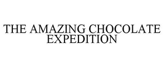 THE AMAZING CHOCOLATE EXPEDITION