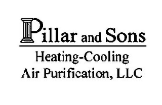 PILLAR AND SONS HEATING-COOLING AIR PURIFICATION, LLC