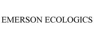 EMERSON ECOLOGICS