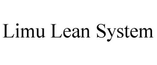 LIMU LEAN SYSTEM