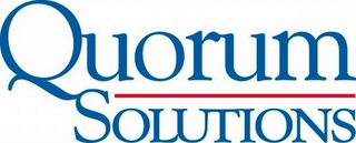 QUORUM SOLUTIONS