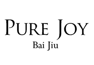 PURE JOY BAI JIU