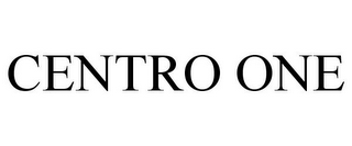 CENTRO ONE