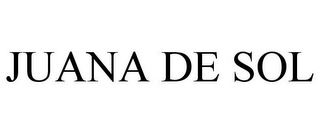 JUANA DE SOL