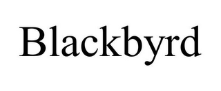 BLACKBYRD