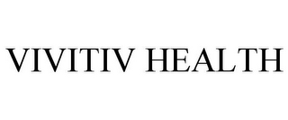 VIVITIV HEALTH