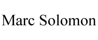 MARC SOLOMON