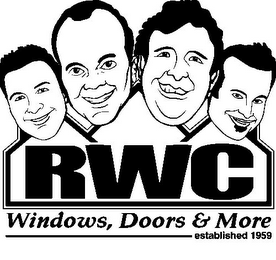 RWC WINDOWS, DOORS & MORE ESTABLISHED 1959