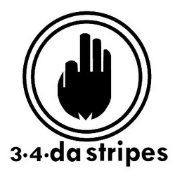 3 4 DA STRIPES