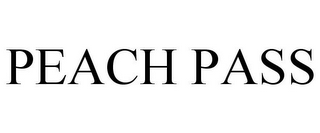 PEACH PASS