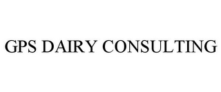 GPS DAIRY CONSULTING