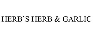 HERB'S HERB & GARLIC