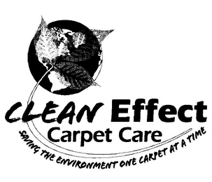 CLEAN EFFECT CARPET CARE SAVING THE ENVIRONMENT ONE CARPET AT A TIME