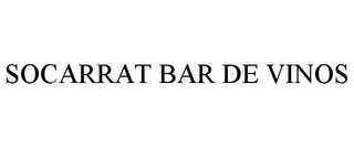 SOCARRAT BAR DE VINOS