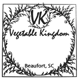 VK VEGETABLE KINGDOM BEAUFORT, SC