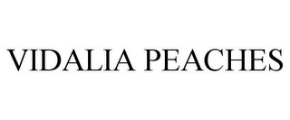 VIDALIA PEACHES