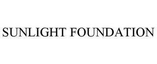 SUNLIGHT FOUNDATION