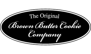 THE ORIGINAL BROWN BUTTER COOKIE COMPANY