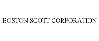 BOSTON SCOTT CORPORATION