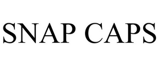 SNAP CAPS